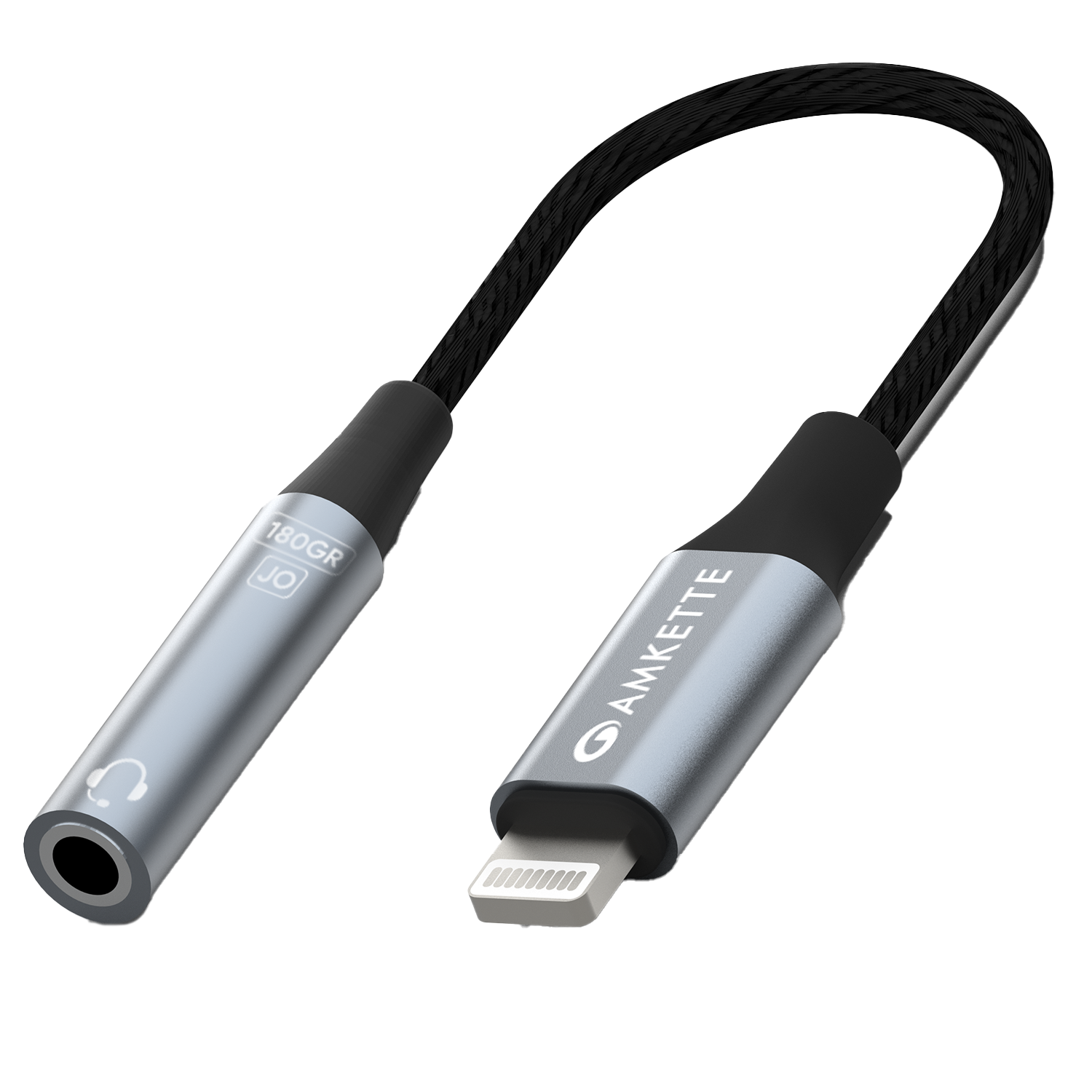 Lightning to 3.5mm Audio Jack Connector