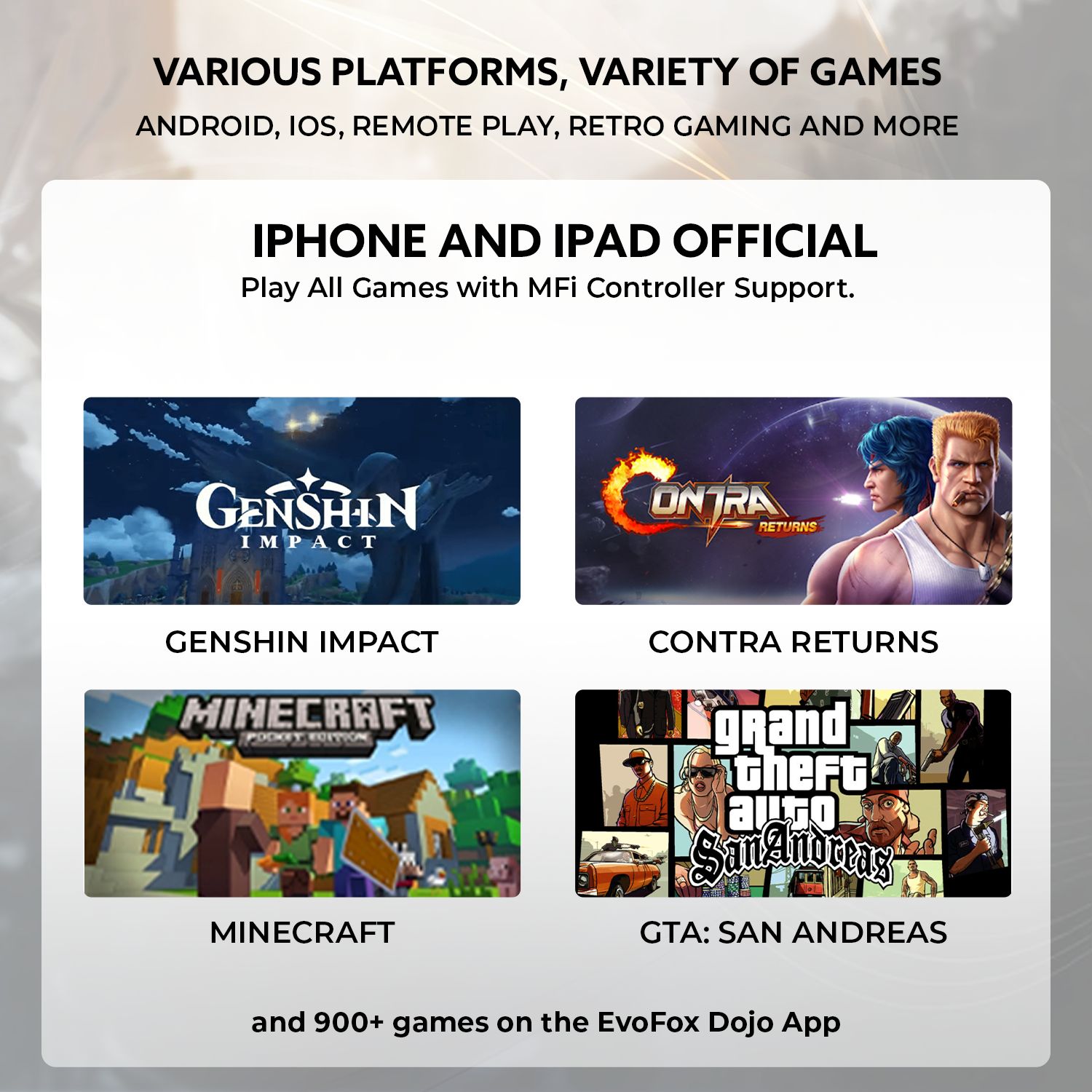 EvoFox Deck Smartphone Gamepad