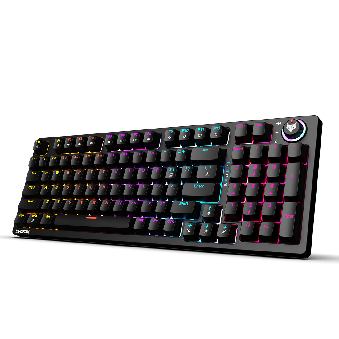 EvoFox Katana X2 FS Wired Mechanical Gaming Keyboard (Black)