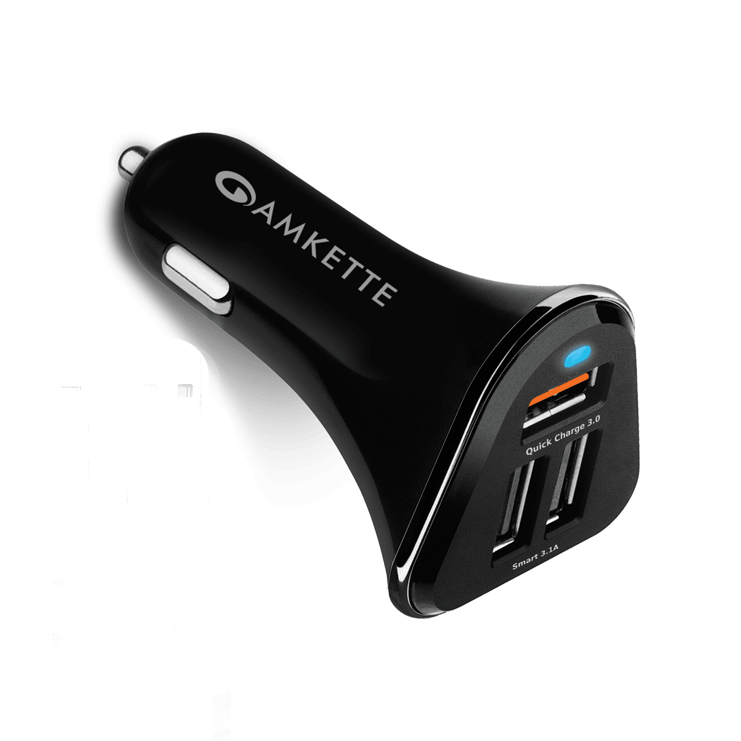 PowerPro 3 Port QC Car Charger (Without Cable)